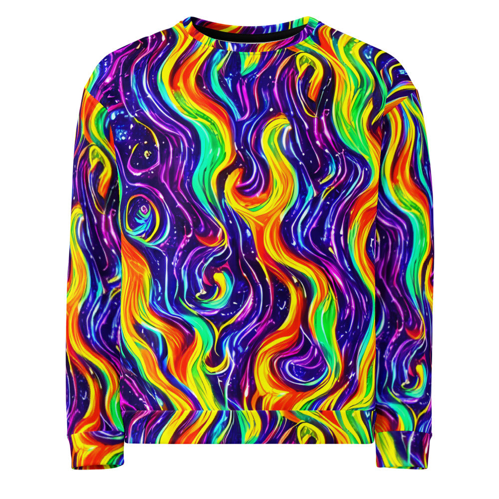 Sweatshirt - Galactic Flames