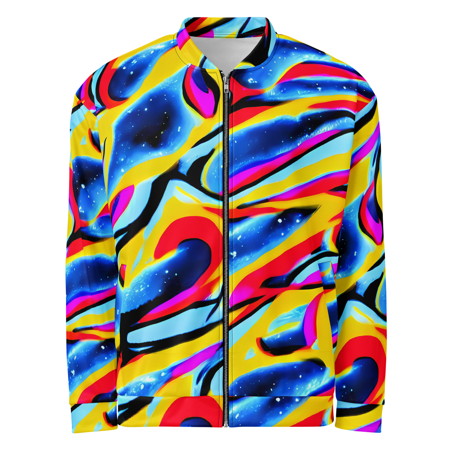 Bomber Jacket - Electric Dreamscape