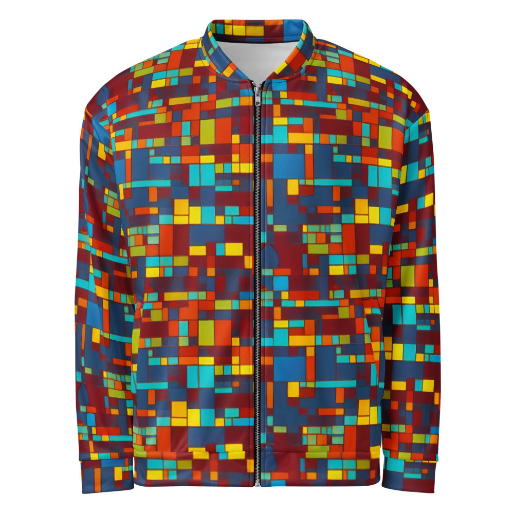 Bomber Jacket - Astral Grid