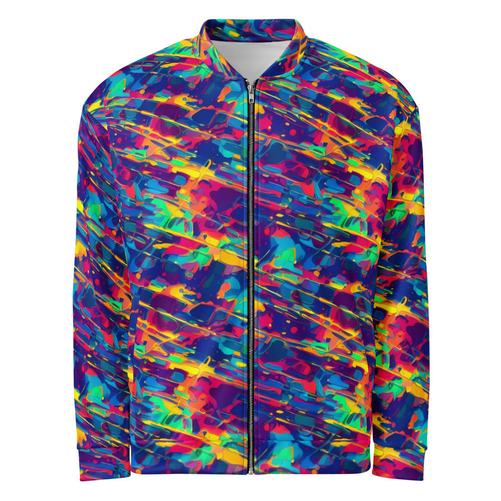 Bomber Jacket - Spectrum Streaks