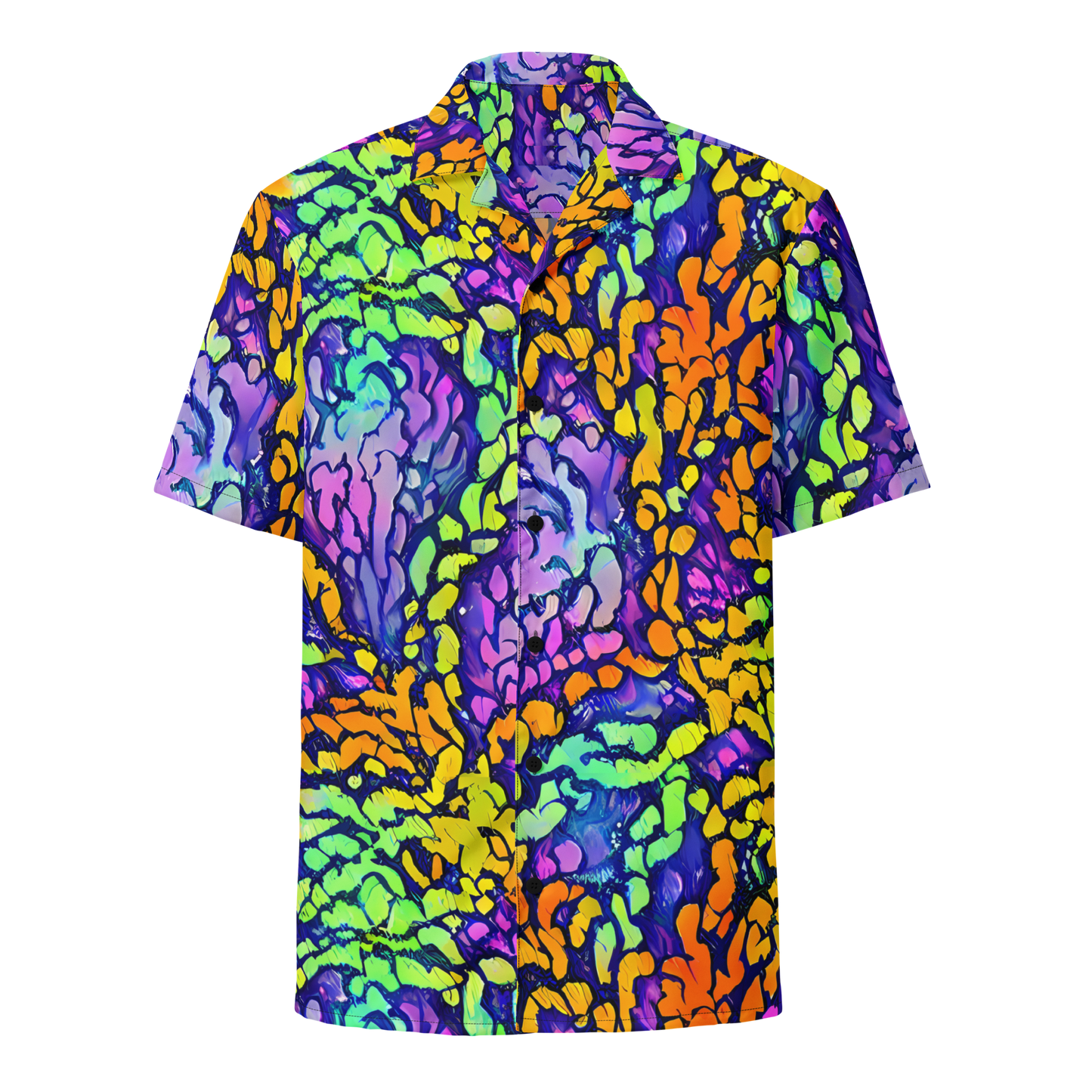 Button Shirt - Surreal Waveforms