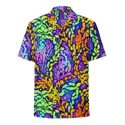 Button Shirt - Surreal Waveforms