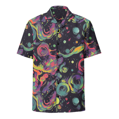 Button Shirt - Psychedelic Drift