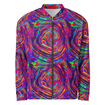 Bomber Jacket - Quantum Spiral