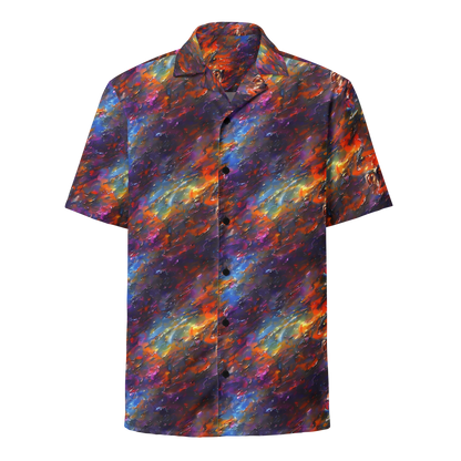 Button Shirt - Auroral Ripples