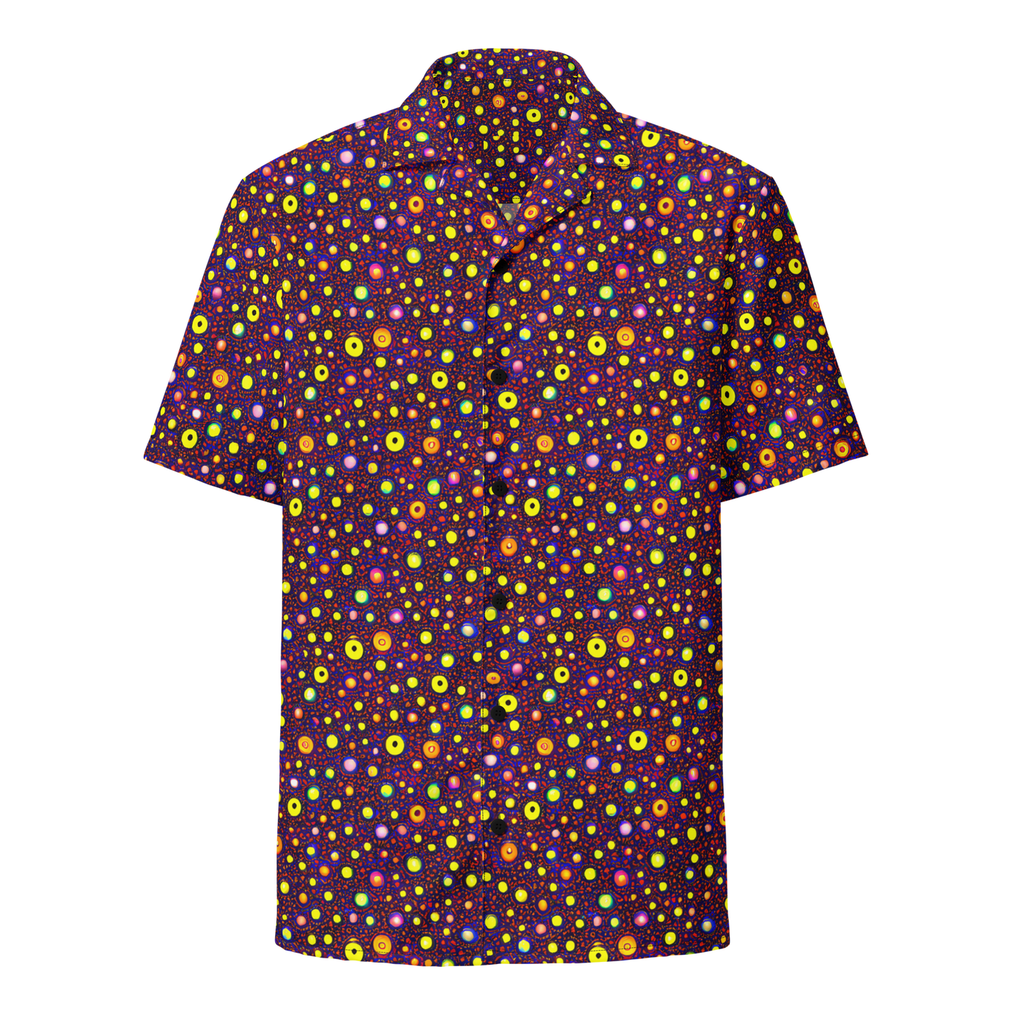 Button Shirt - Cosmic Dotscape