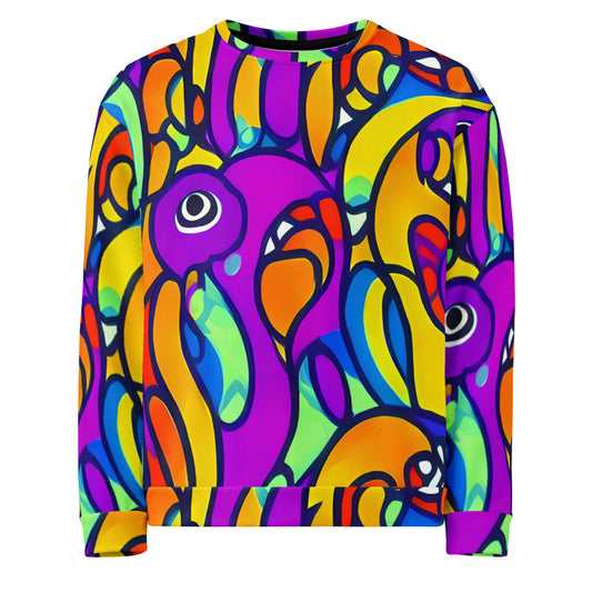 Sweatshirt - Kaleido Fish