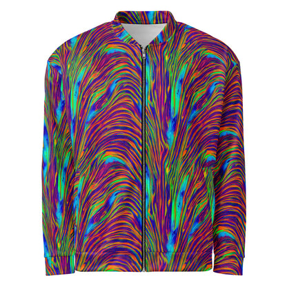 Bomber Jacket - Lux Waves