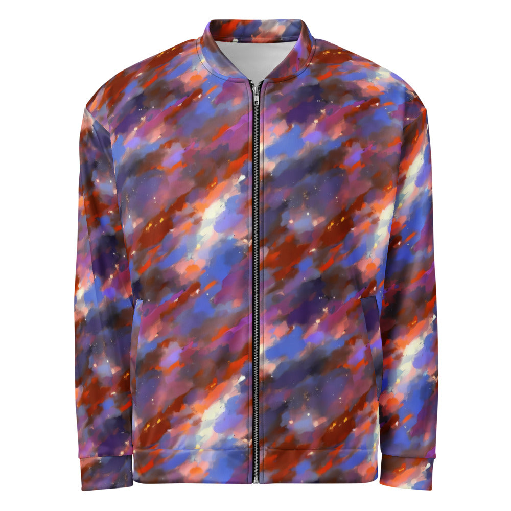 Bomber Jacket - Celestial Brushstroke