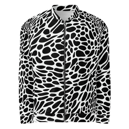 Bomber Jacket - Monochrome Mystique