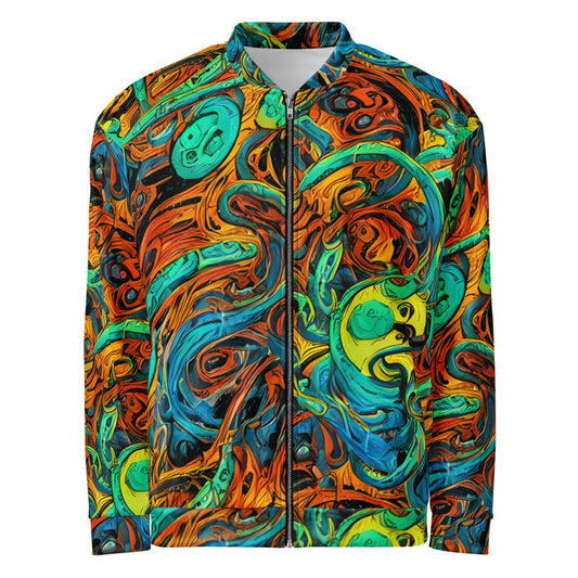 Bomber Jacket - Flaming Mirage