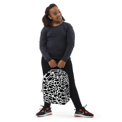 Minimalist Backpack - Monochrome Mystique