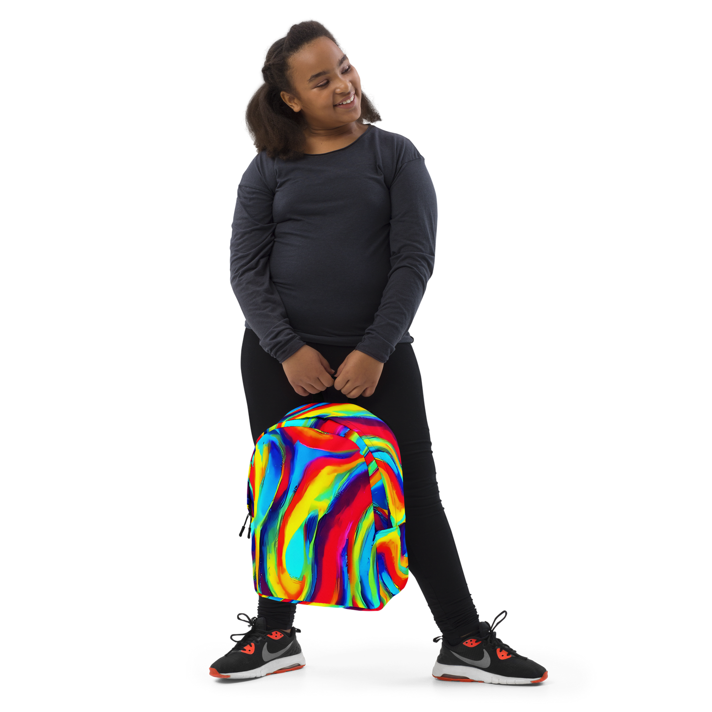 Minimalist Backpack - Stael Swirls