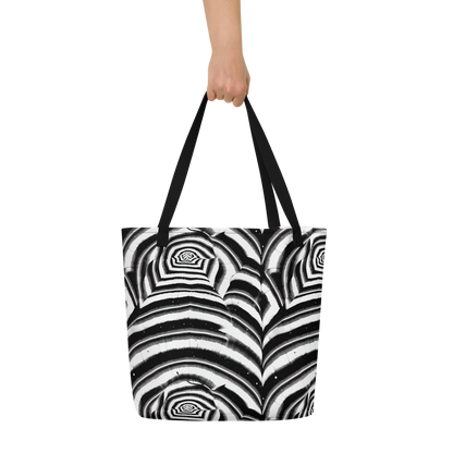 Large Tote Bag w/ Pocket - Dupain Swirl