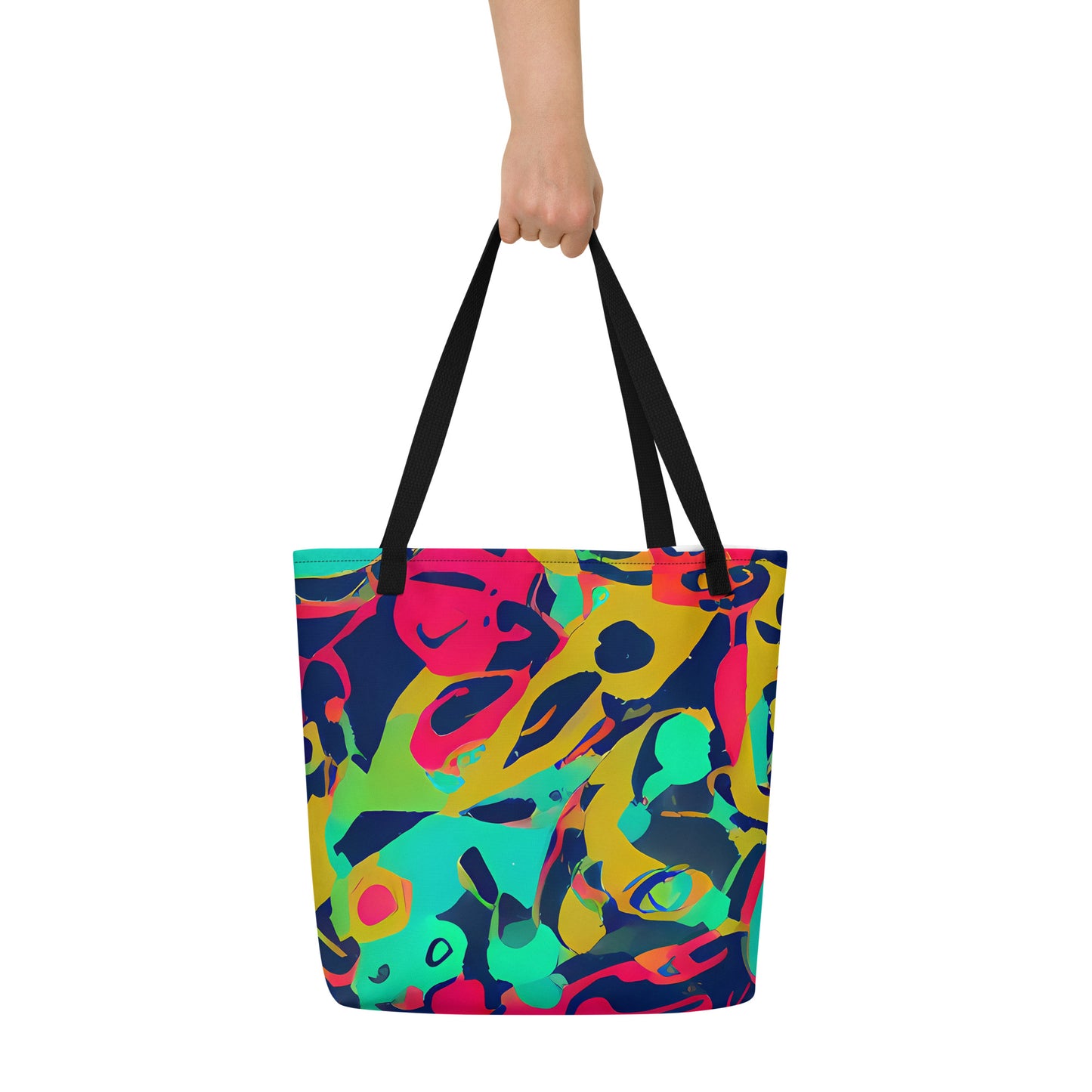 Large Tote Bag w/ Pocket - Gottlieb Galaxy