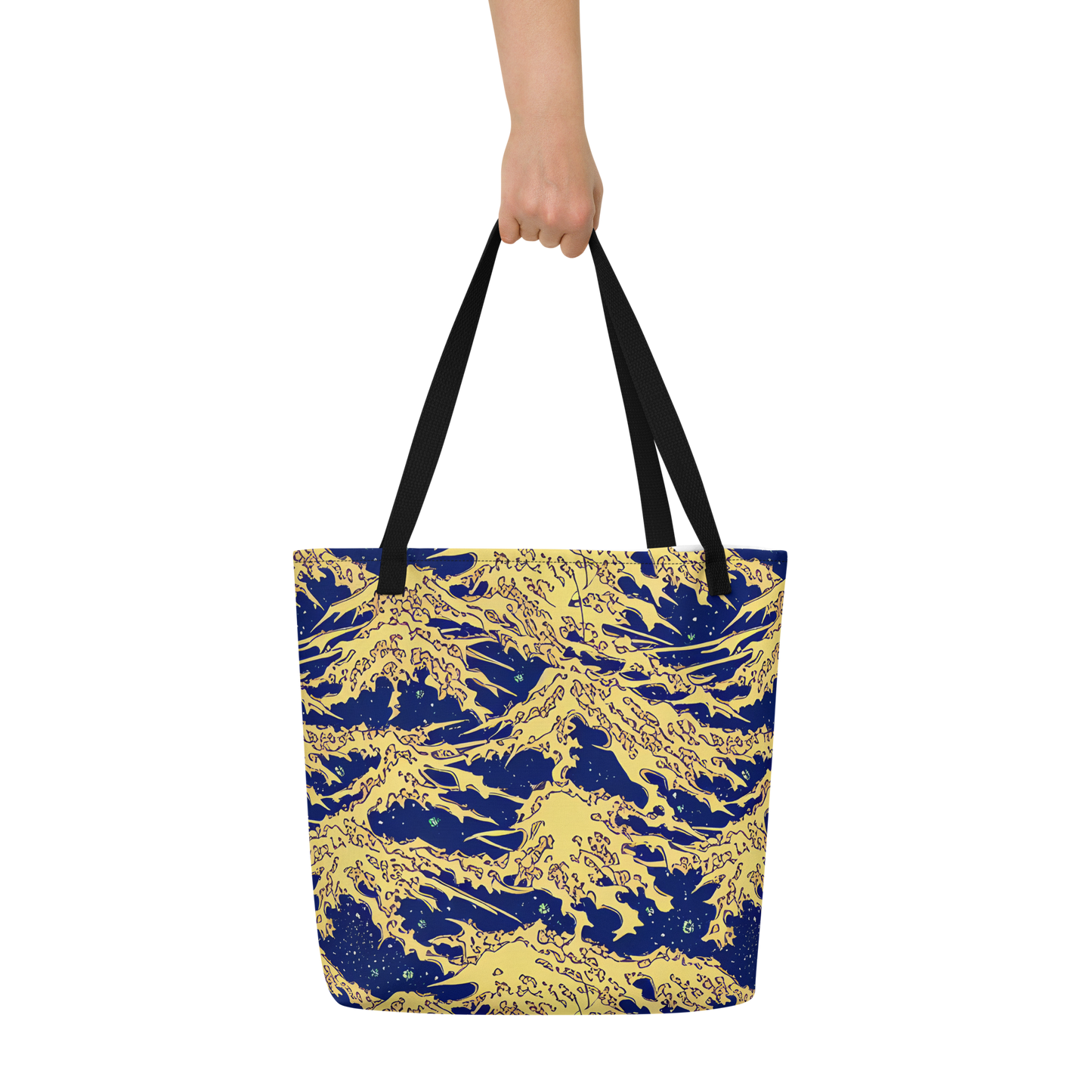 Large Tote Bag w/ Pocket - Celestial Ridge