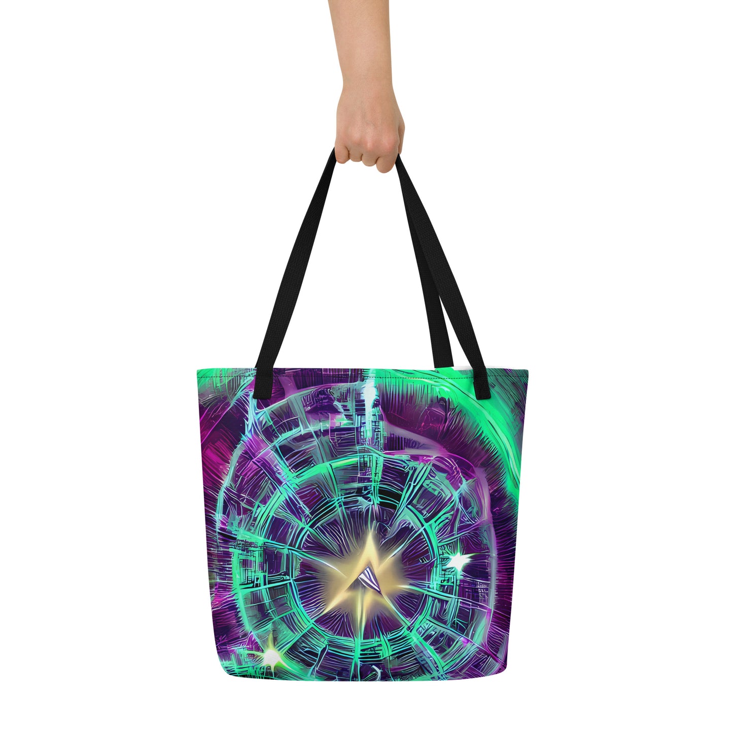 Large Tote Bag w/ Pocket - Müller Vortex