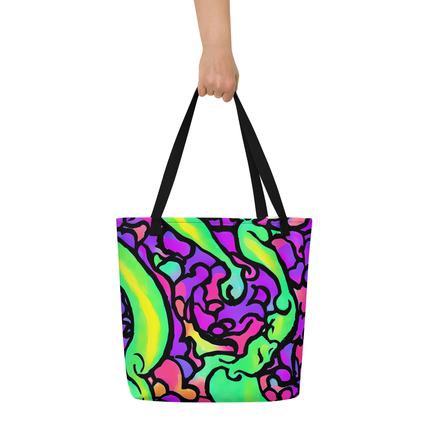 Large Tote Bag w/ Pocket - Kent's Crescendo