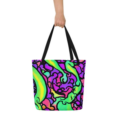 Large Tote Bag w/ Pocket - Kent's Crescendo
