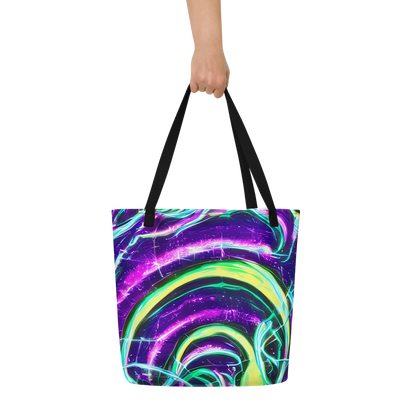 Large Tote Bag w/ Pocket - Quesnel's Vortex