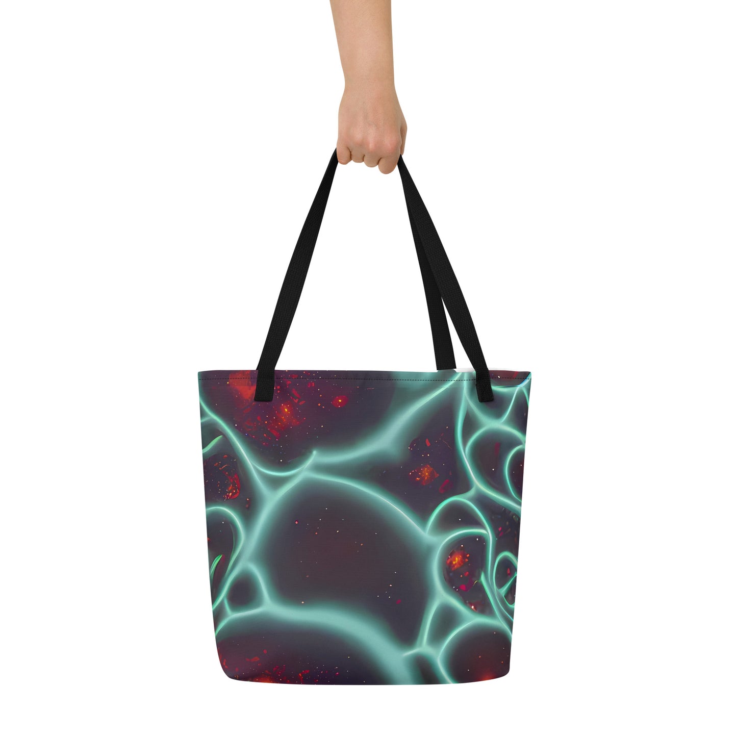 Large Tote Bag w/ Pocket - Kerstens Circuit