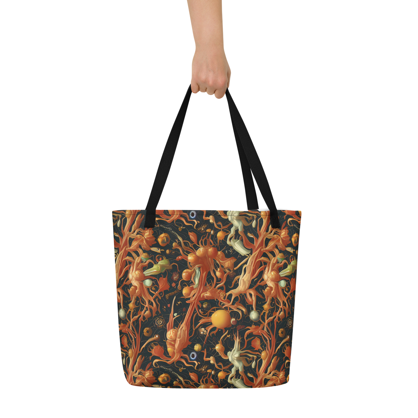 Large Tote Bag w/ Pocket - Bosschaert's Nebula