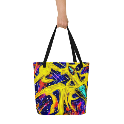 Large Tote Bag w/ Pocket - Galli's Fusion