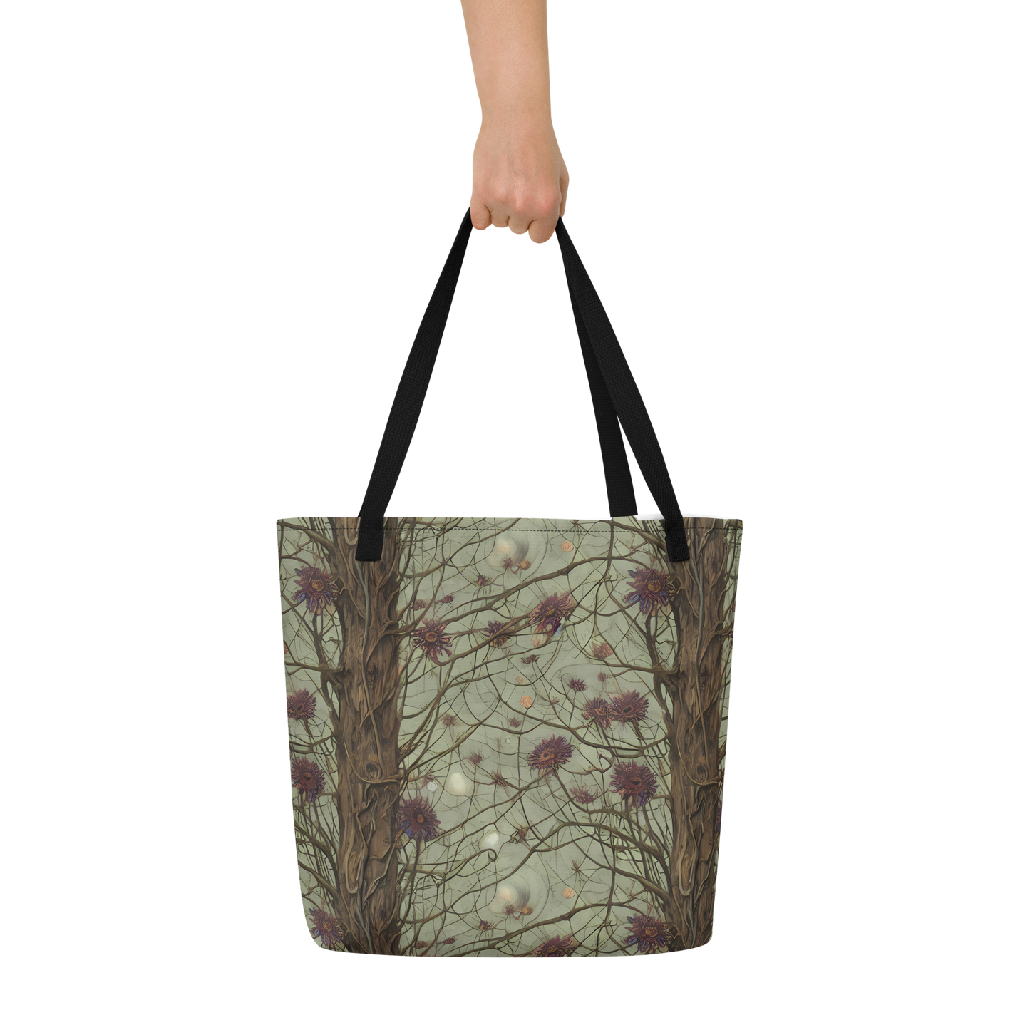 Large Tote Bag w/ Pocket - Kowch's Enigma