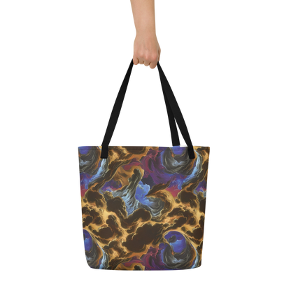 Large Tote Bag w/ Pocket - Vortex Virtue