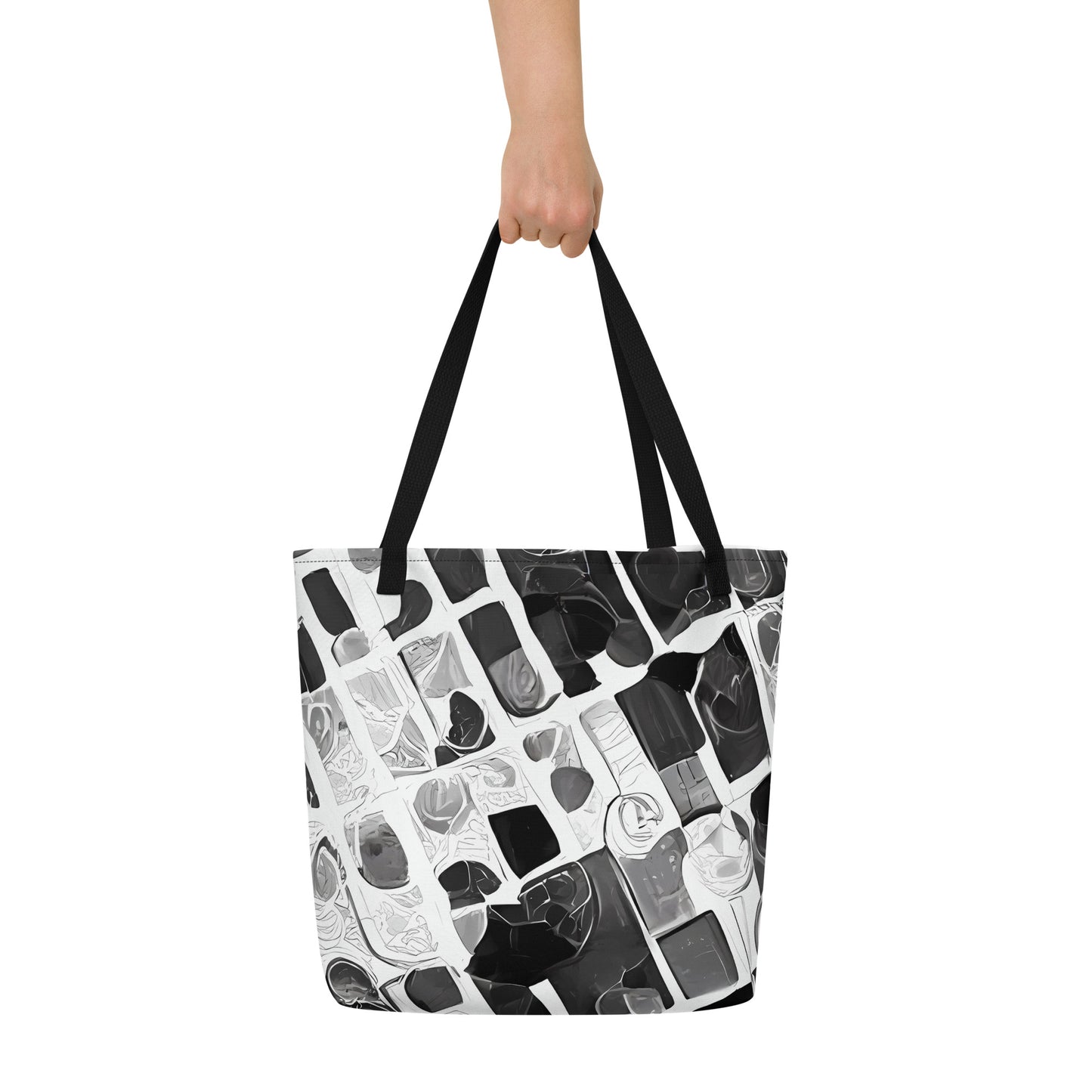 Large Tote Bag w/ Pocket - Interstellar Chic
