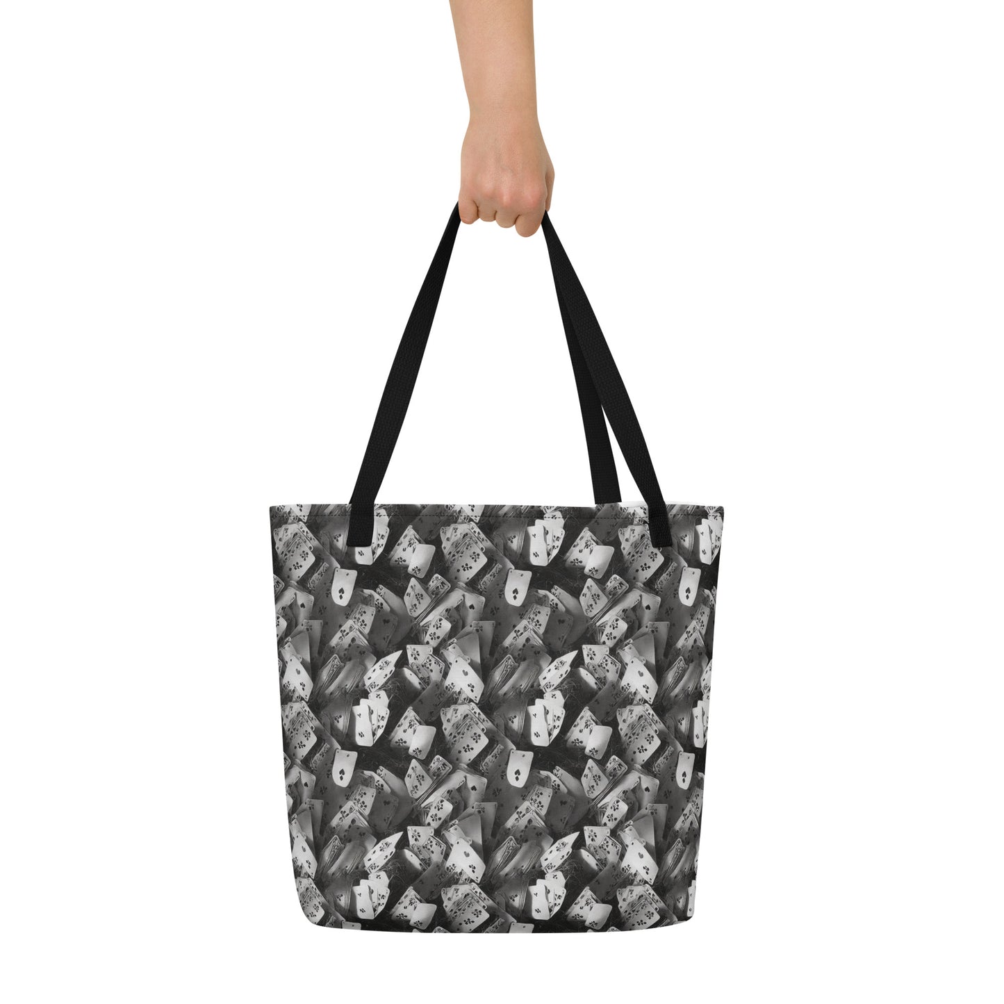 Large Tote Bag w/ Pocket - Fortune’S Folly