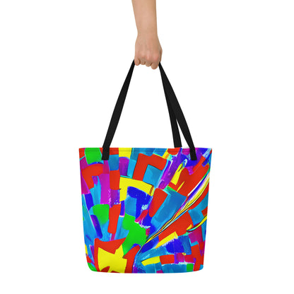 Large Tote Bag w/ Pocket - Newman's Nexus
