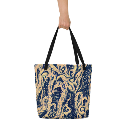 Large Tote Bag w/ Pocket - Doré Dreams