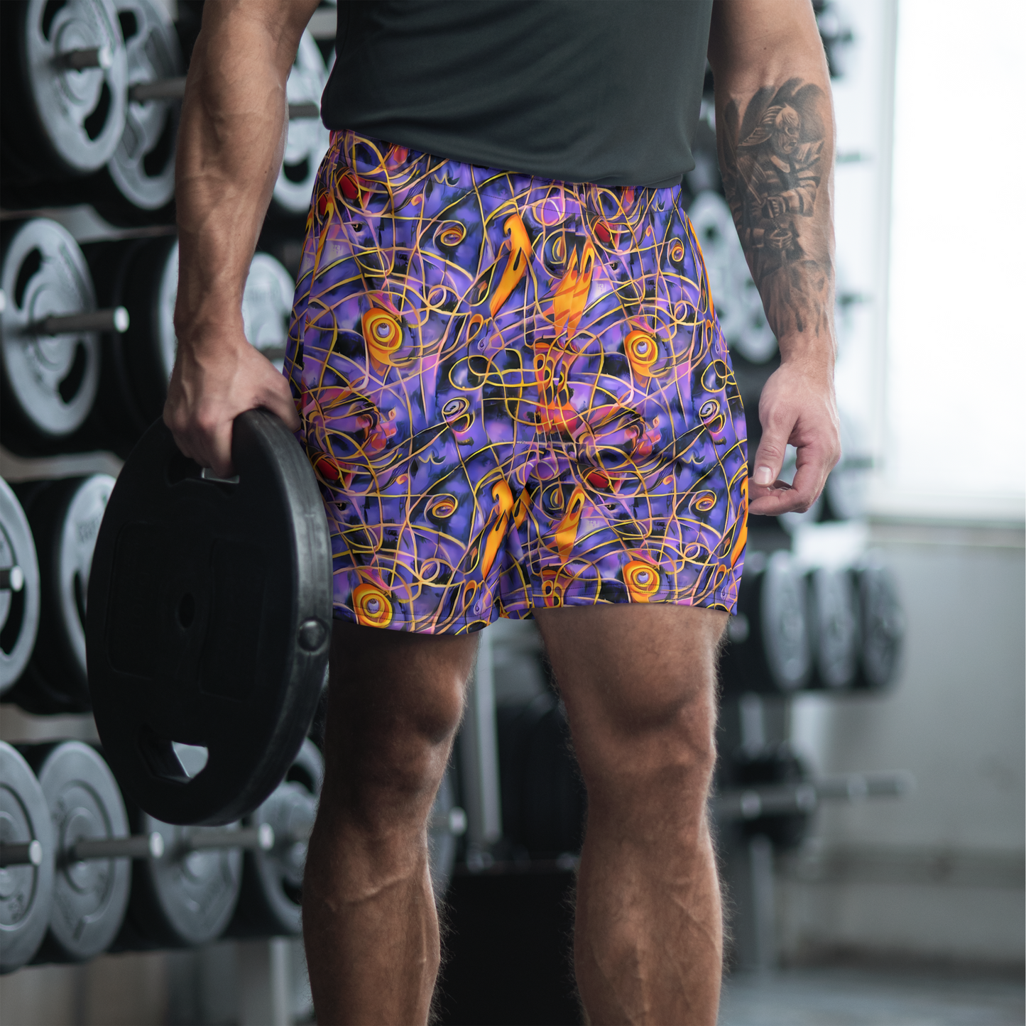 Men's Athletic Shorts - Bailly's Twist