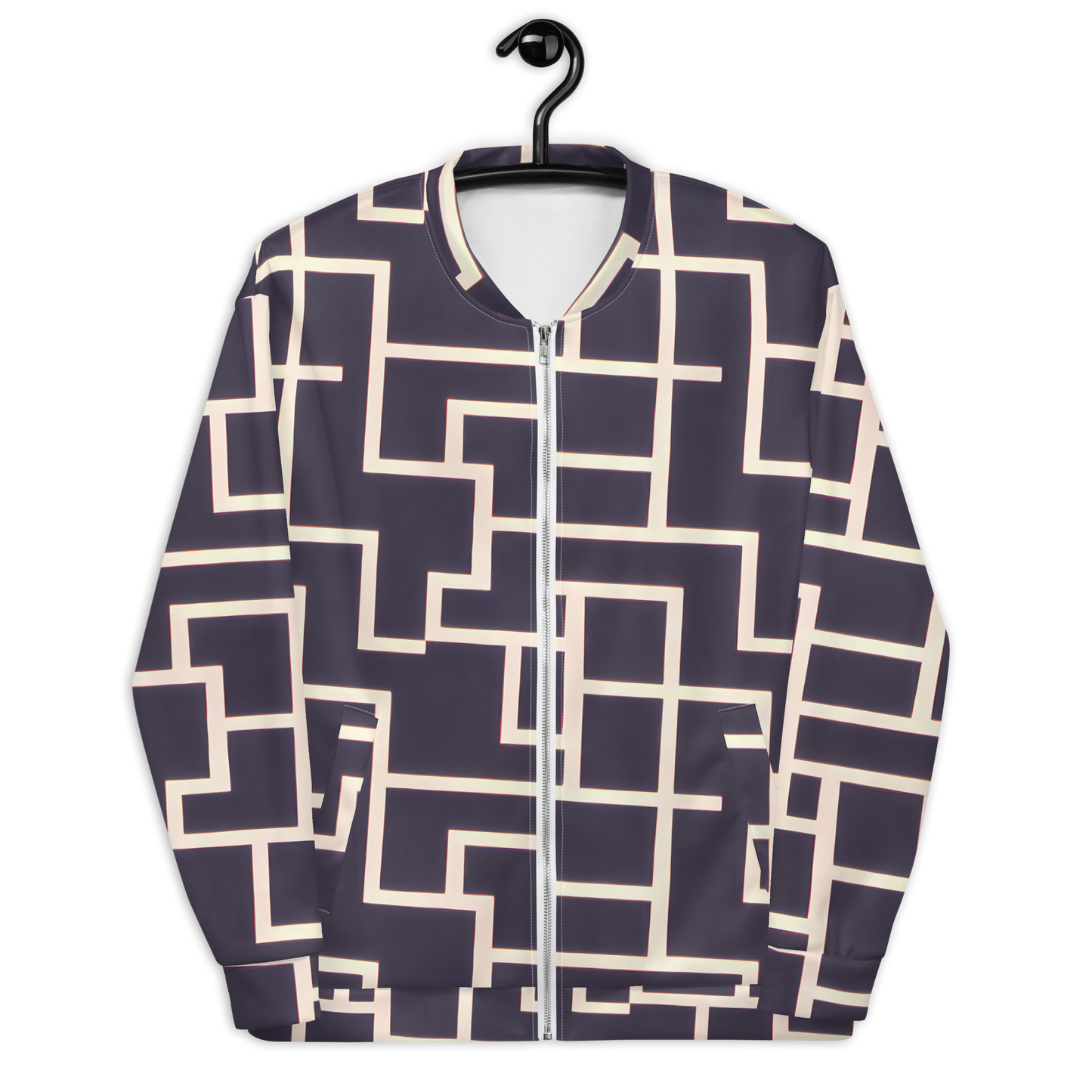 Bomber Jacket - Gilded Gridlock