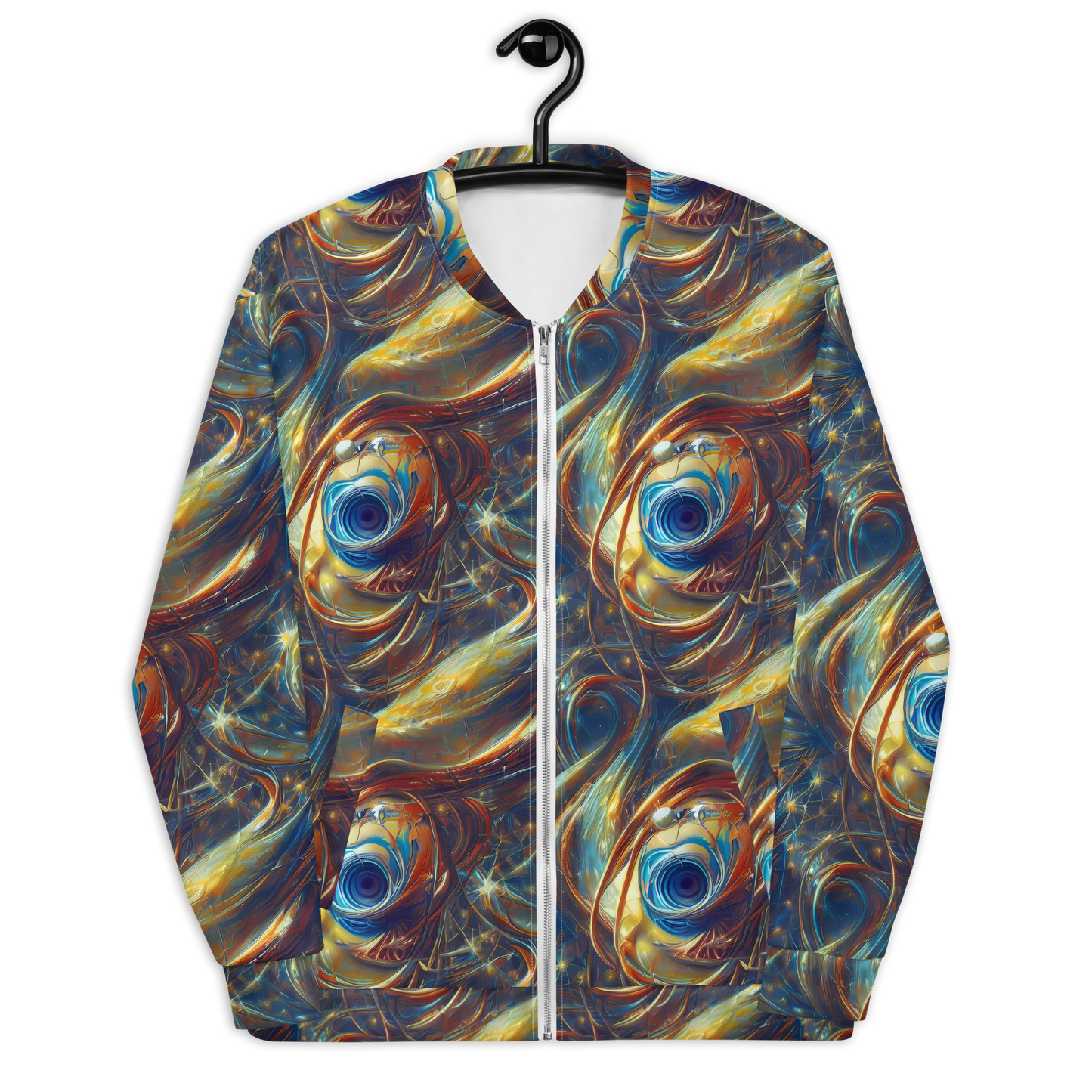 Bomber Jacket - Celestial Vortex