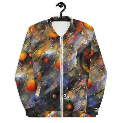 Bomber Jacket - Brushstroke Blaze