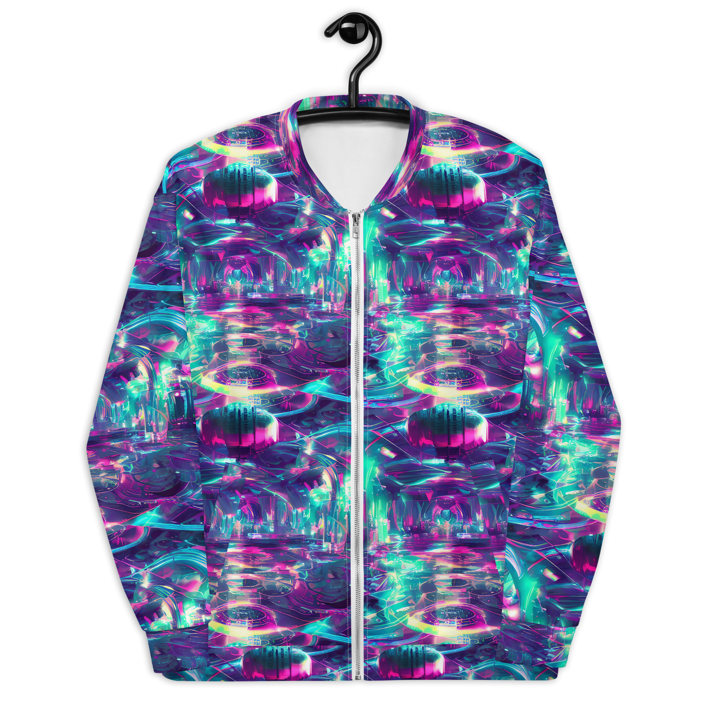 Bomber Jacket - Synthwave Surge