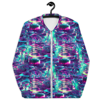 Bomber Jacket - Synthwave Surge