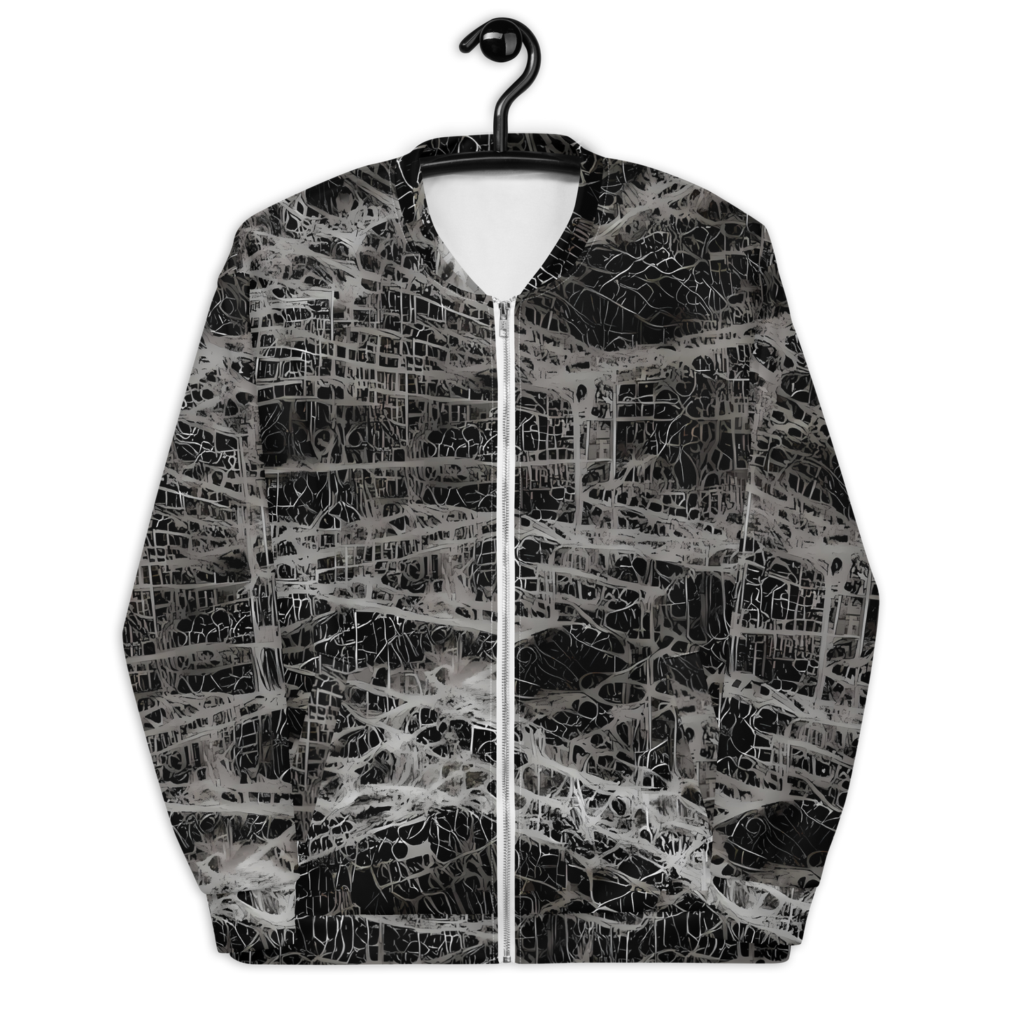 Bomber Jacket - Monochrome Mesh