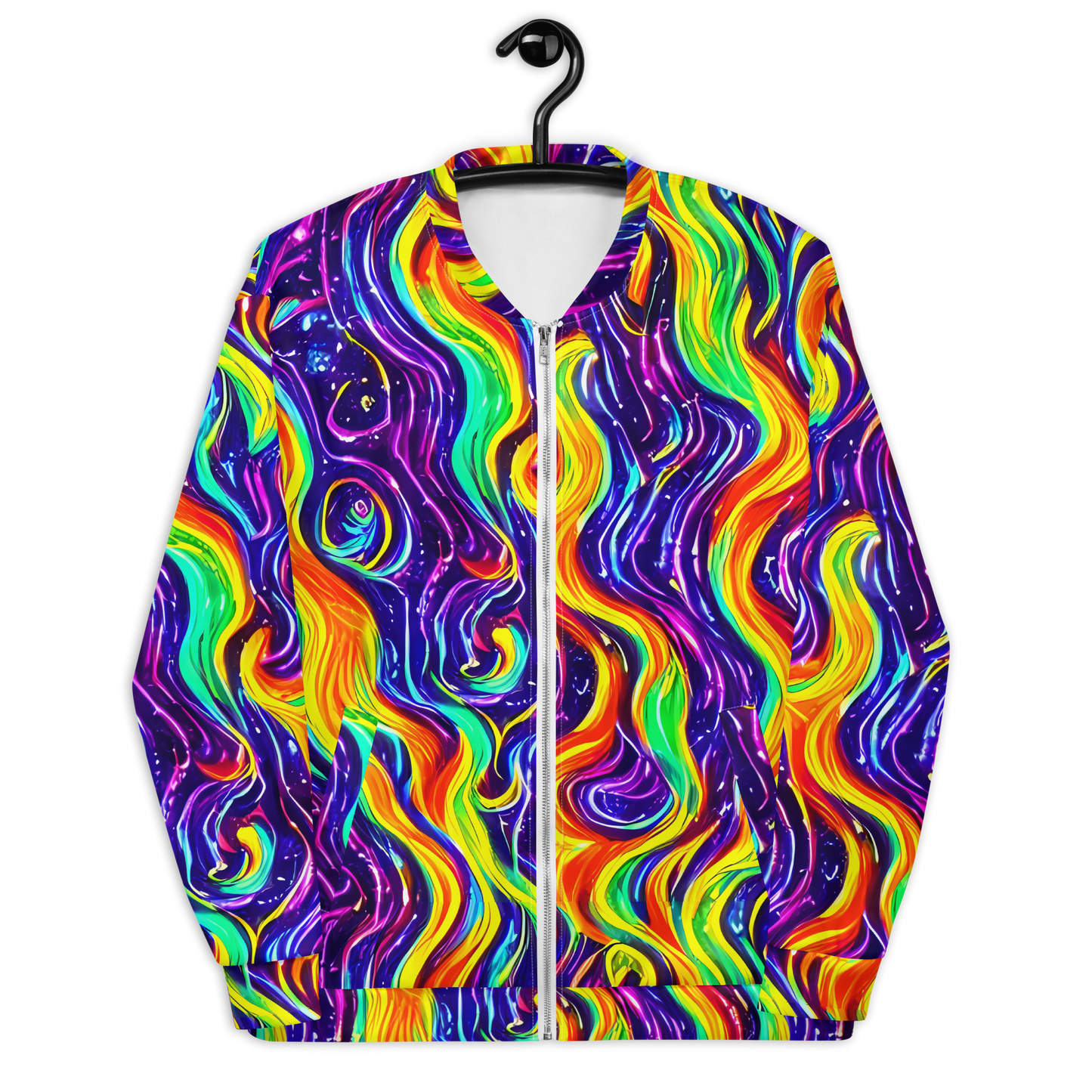 Bomber Jacket - Galactic Flames