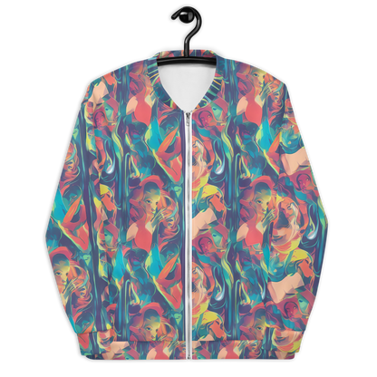 Bomber Jacket - Neon Aurora