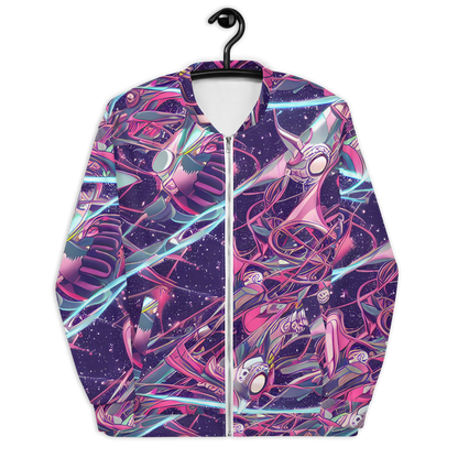 Bomber Jacket - Neo-Tokyo Twirl