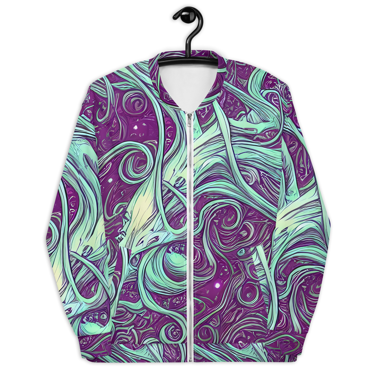 Bomber Jacket - Temple Swirls