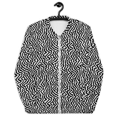 Bomber Jacket - Static Swirl