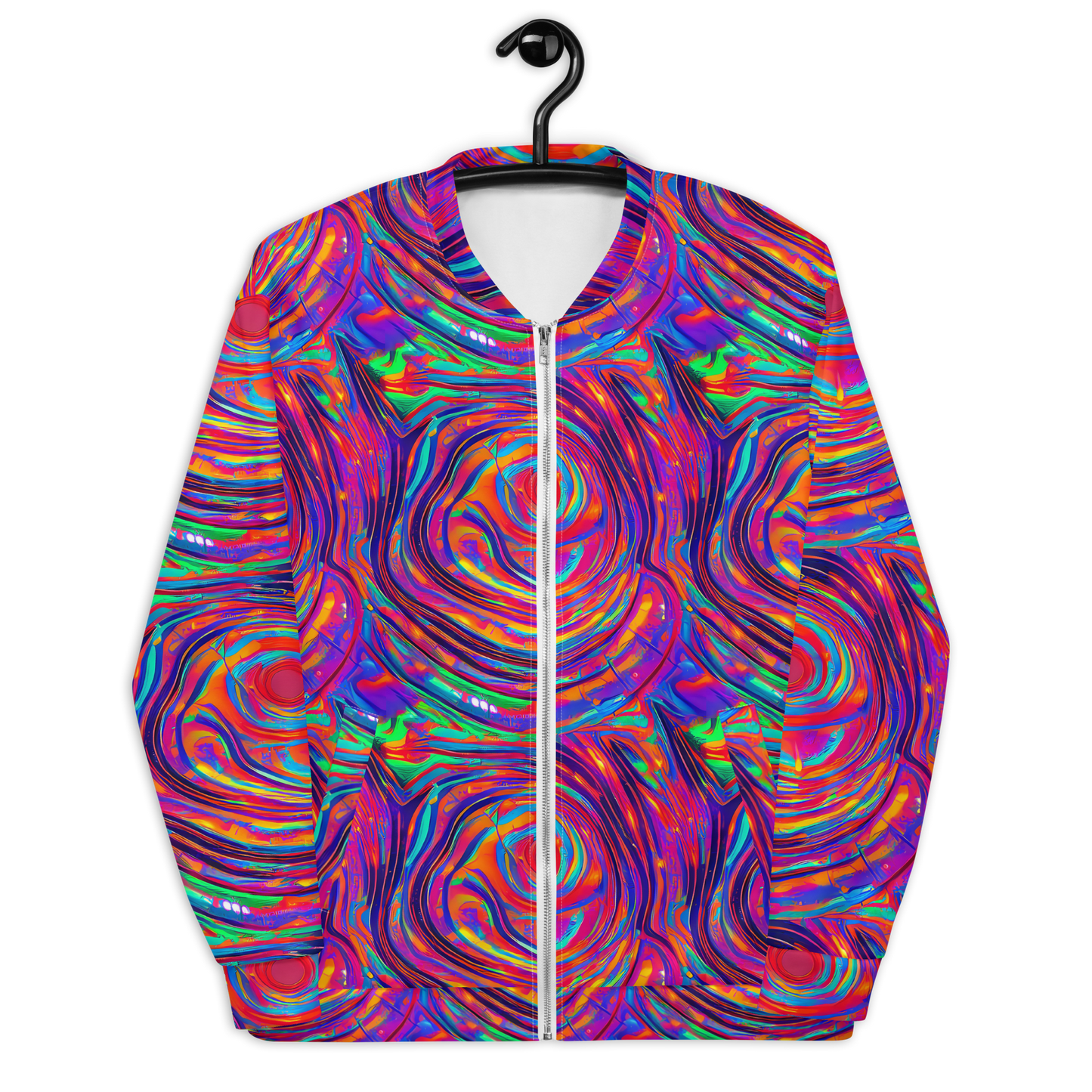 Bomber Jacket - Quantum Spiral