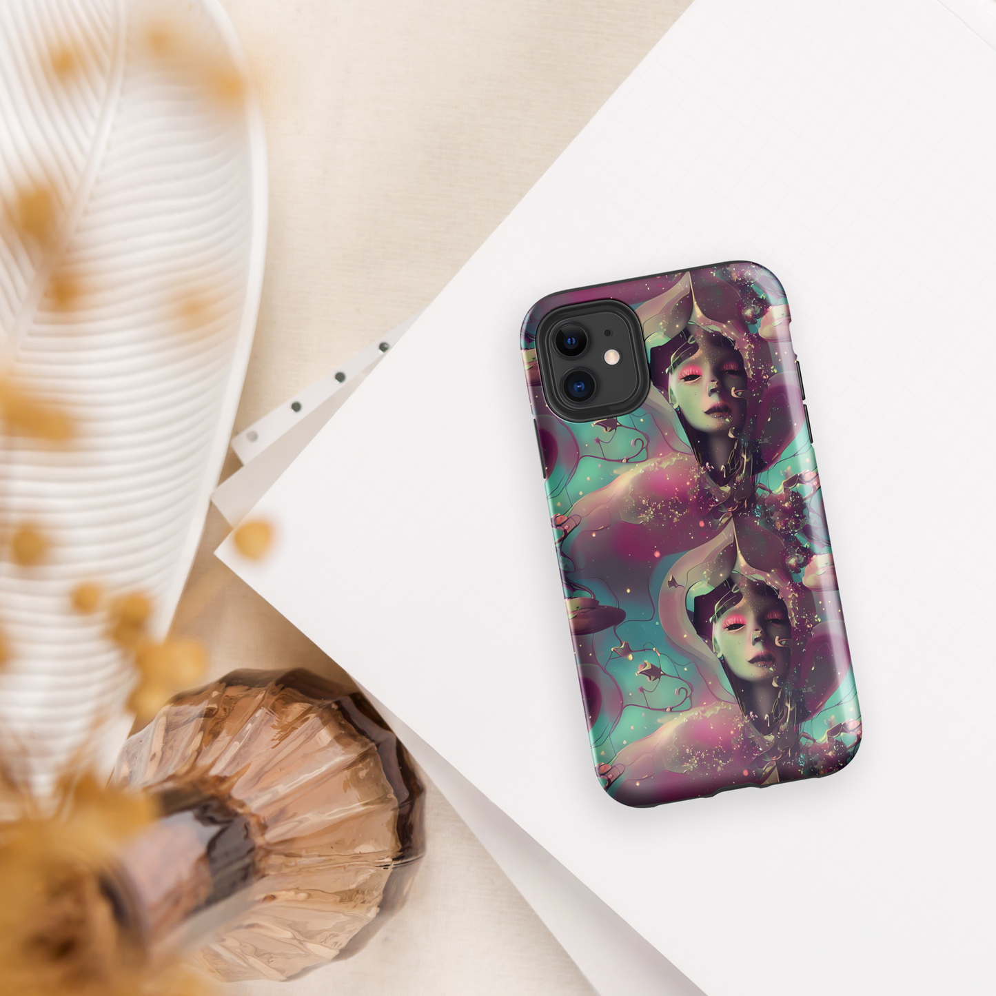 Tough Case for iPhone® - Nouveau Galaxy