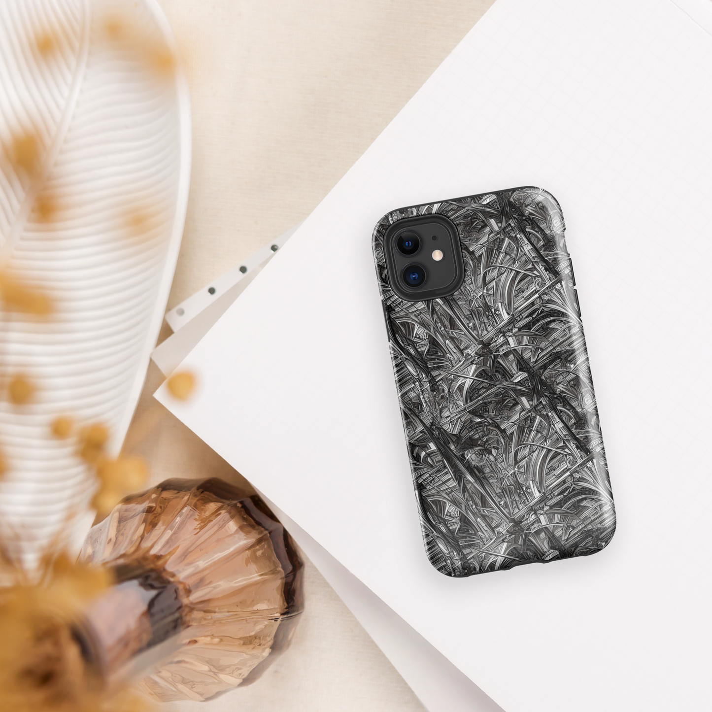 Tough Case for iPhone® - Gothic Whirlwind