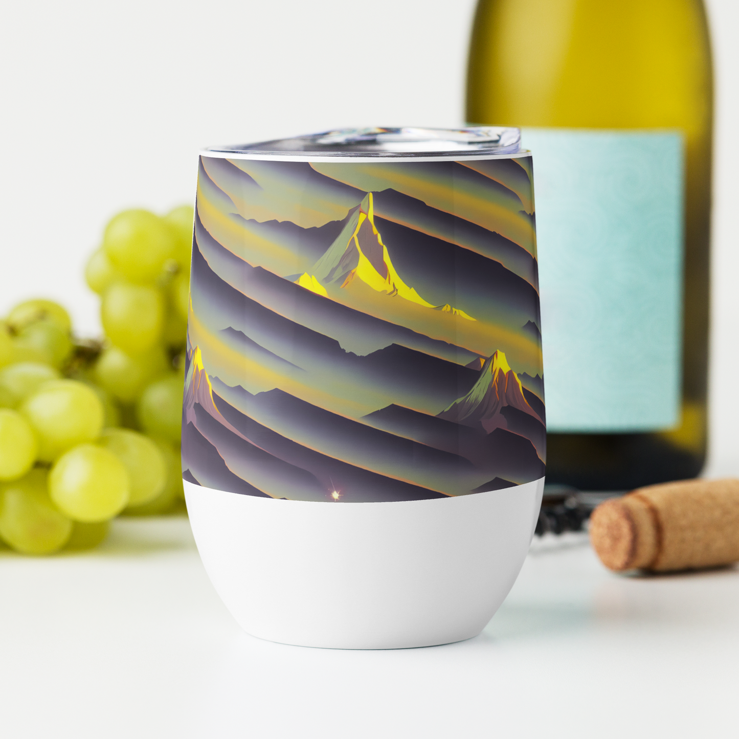 Wine Tumbler - Surreal Summit