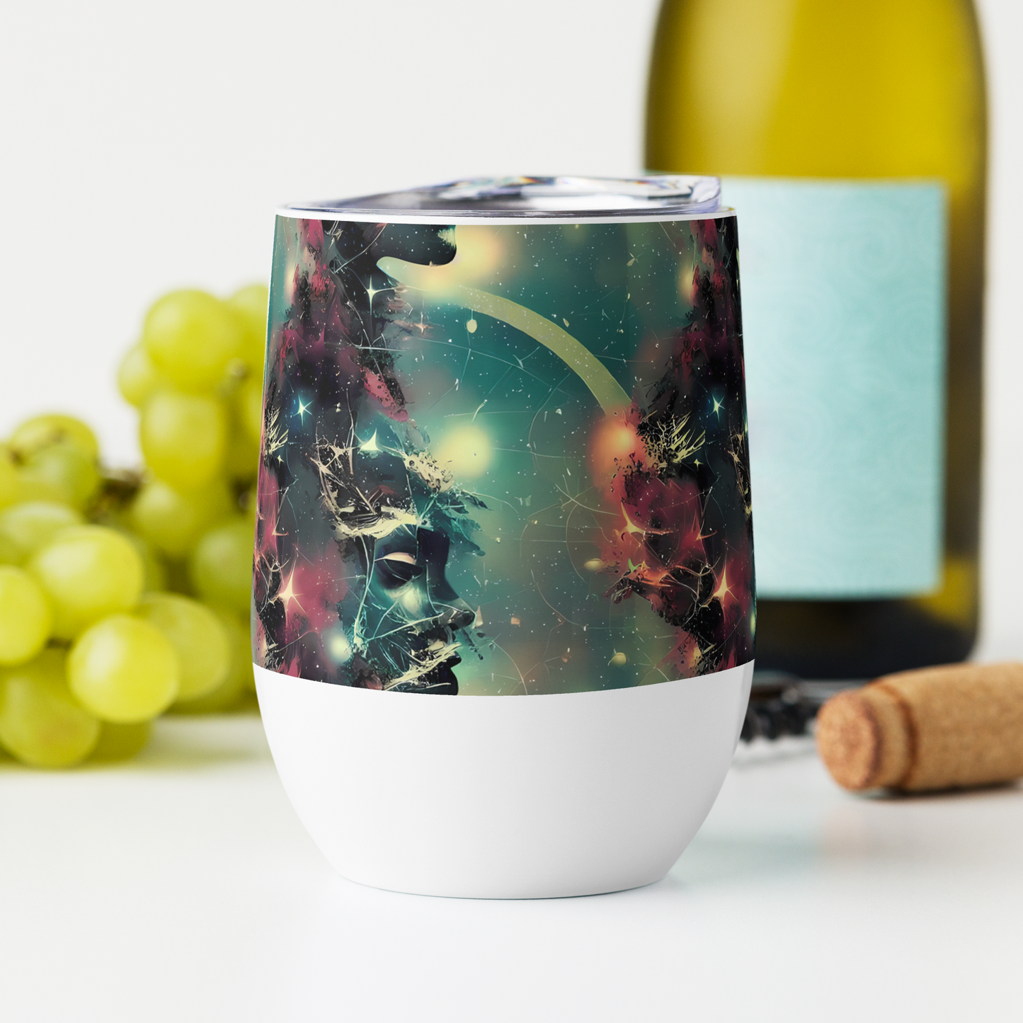 Wine Tumbler - Galactic Serpent